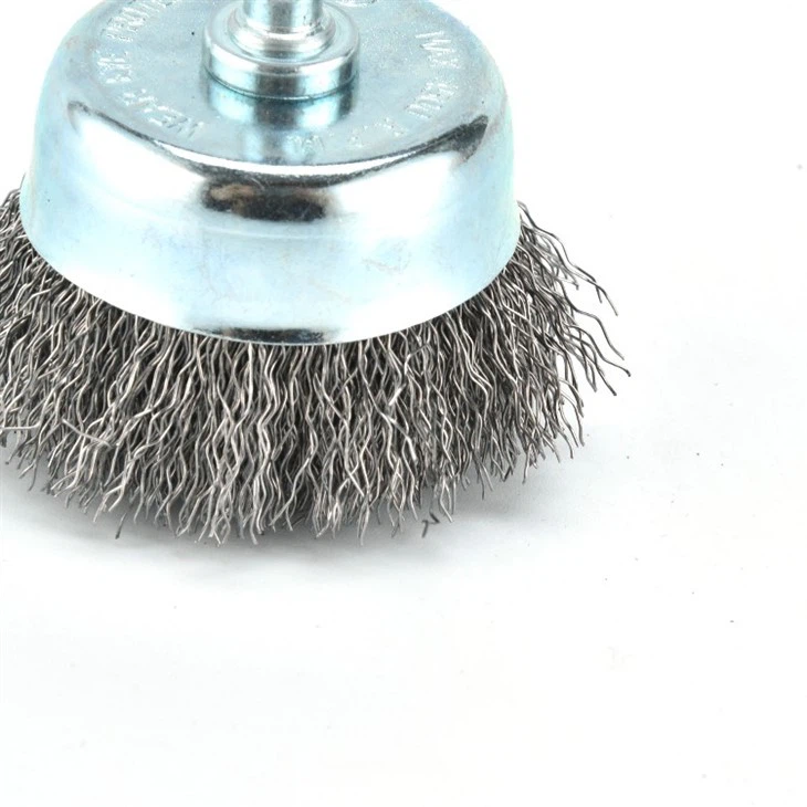 Steel Wire Cup Brush With Shank